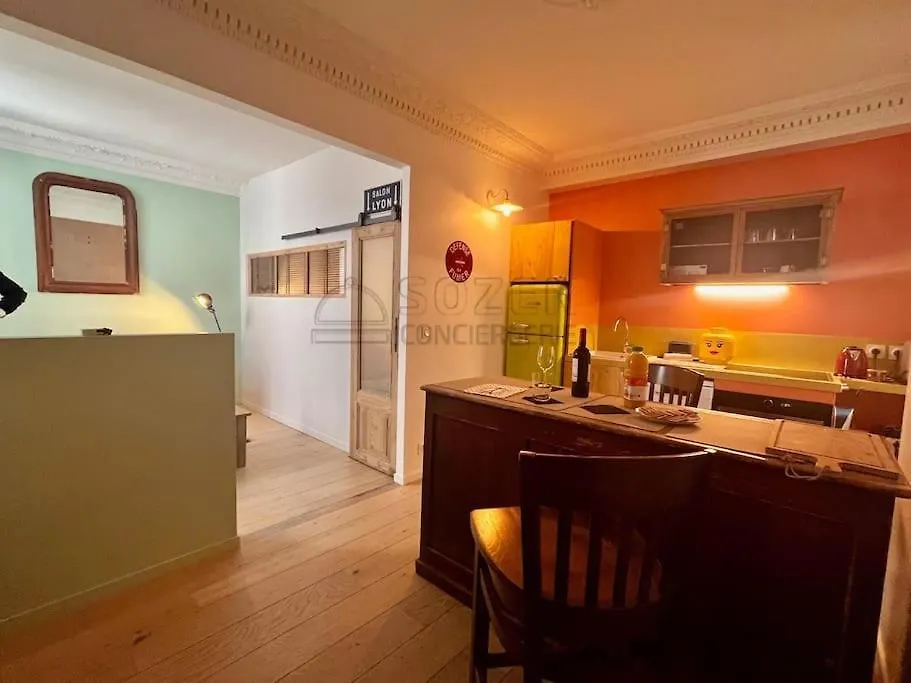 Le Vintage 2P 1 Chambre Paris 11 Bail Mobilite Apartment